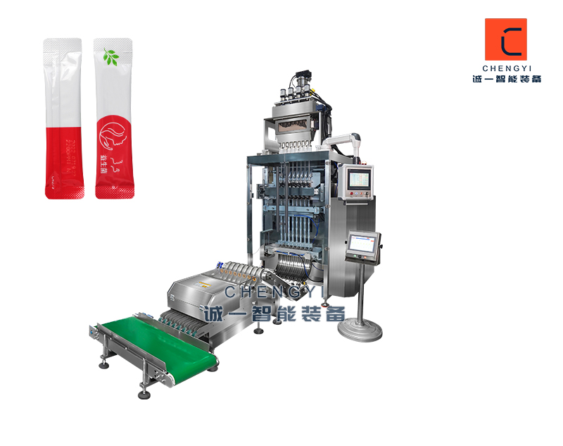 8列粉末包装机_8列条状背封粉末包装机